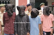 Four Arrested After Auto Theft in Krishnanagar, Other Agartala Theft Cases Cracked Four Arrested After Auto Theft in Krishnanagar, Other Agartala Theft Cases Cracked